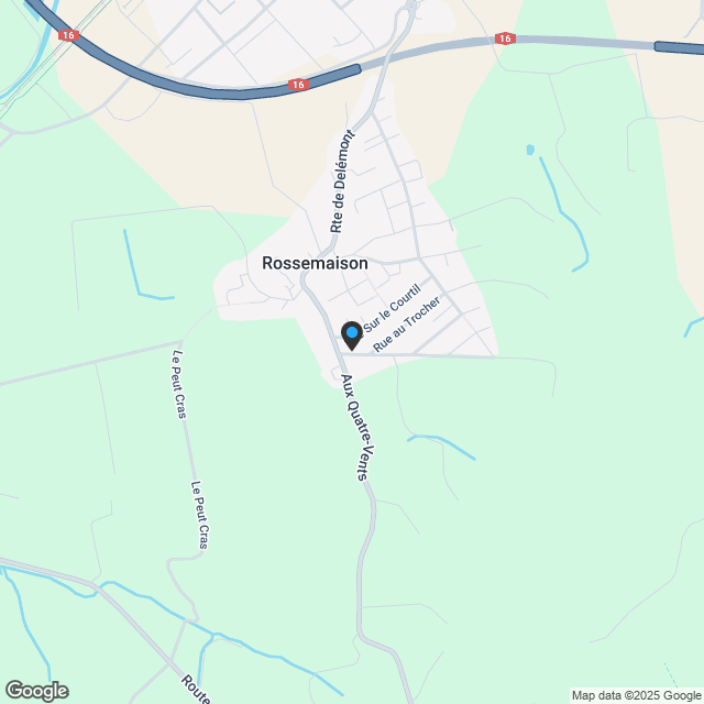 Wohnung mit 3.5 Zimmern Minergie P - Karte