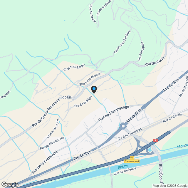 Lot B13 - 2,5 Zimmer neubau mit Panoramablick & außergewöhnlicher Besonnung - Karte