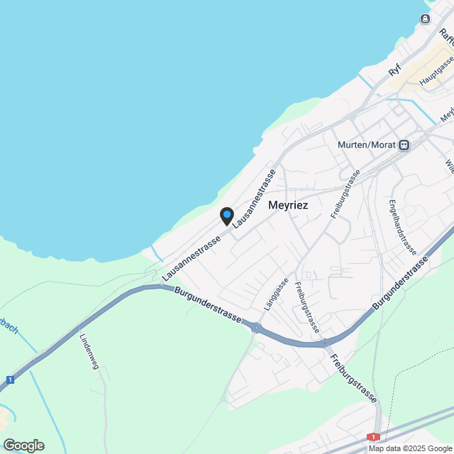 Familienvillen mit 5.5 Zimmern und Seeblick in Meyriez - Karte