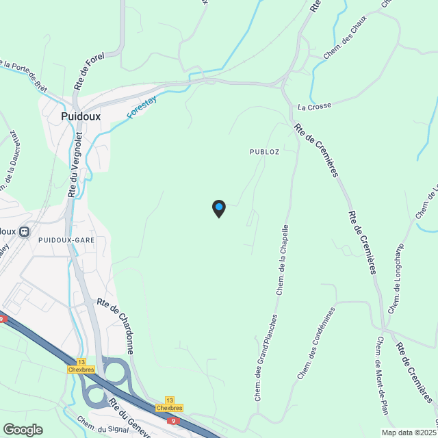 Zweifamilienhaus am Fuße des Gourze-Turms - Karte