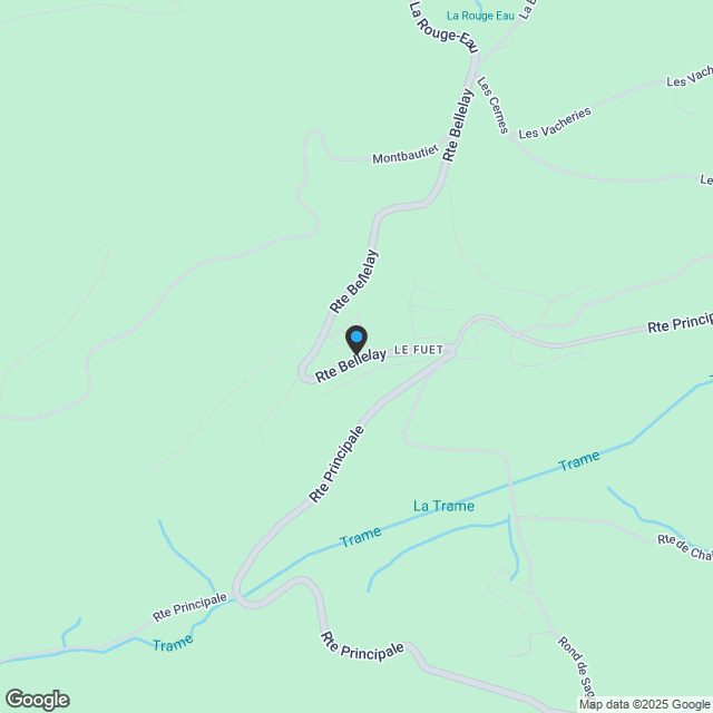 Projekt Pré Paroz - Ihr Traumhaus aus regionalem Holz! - Karte