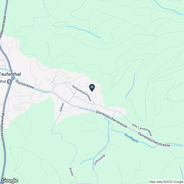 Modernes Wohnerlebnis in grüner Ruhe – Ihr neues Zuhause in Teufenthal AG - Karte