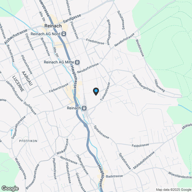 Sonnig, zentral und 43 m2 Balkon Südwest - Karte