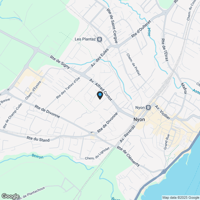 LITHEA - Objekt Nr. 2 - Prächtige 6-Zimmer-Wohnung im Zentrum von Nyon! - Karte