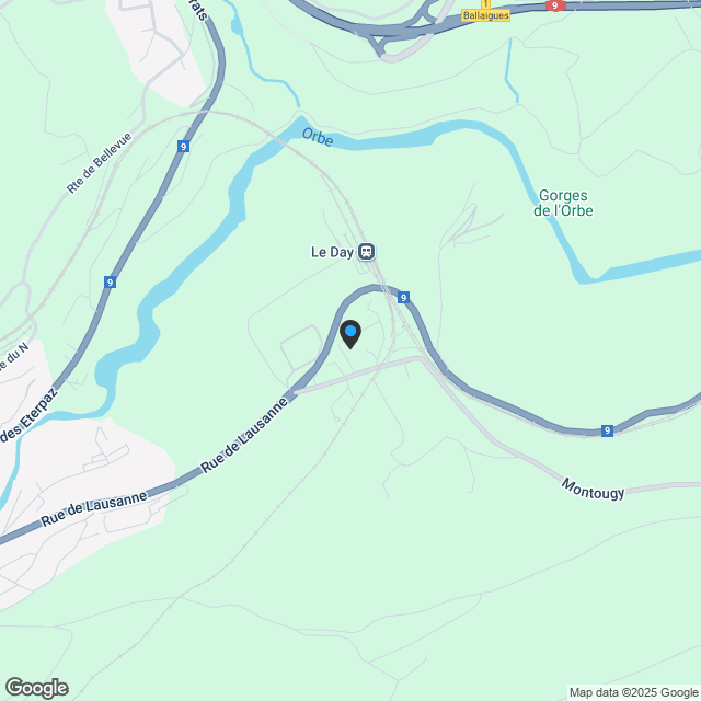 Wohnung mit 4,5 Zimmern, ruhige Umgebung - Karte