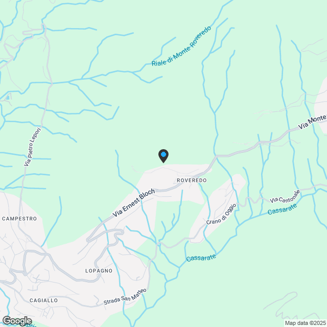 Moderne Dachgeschosswohnung mit 3.5 Zimmern in Roveredo - Karte