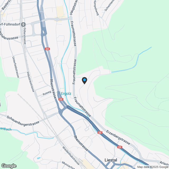 Topmoderne 4½-Zimmerwohnung mit grosser Terrasse - Karte