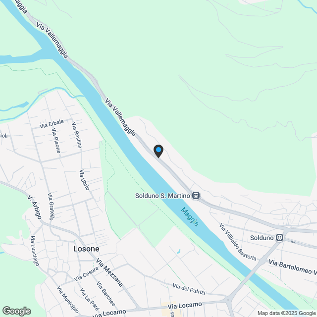 Wohnung mit Garten Solduno 3.5 Zimmer - Karte