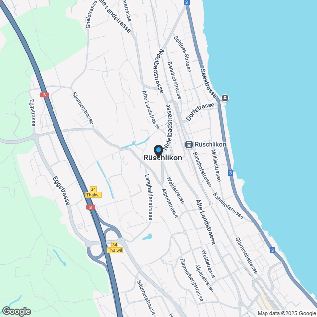 Tauschimmobilie Exklusive 5-Zimmer Wohnung in Rüschlikon, Neubau mit Luxusausstattung - Karte
