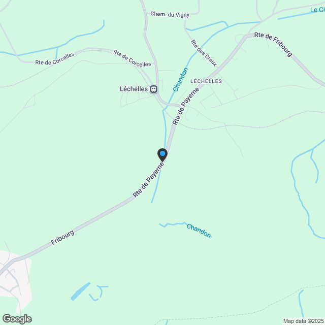 A vendre magnifique villa de 6,5 pces sur la commune de Léchelles - Karte