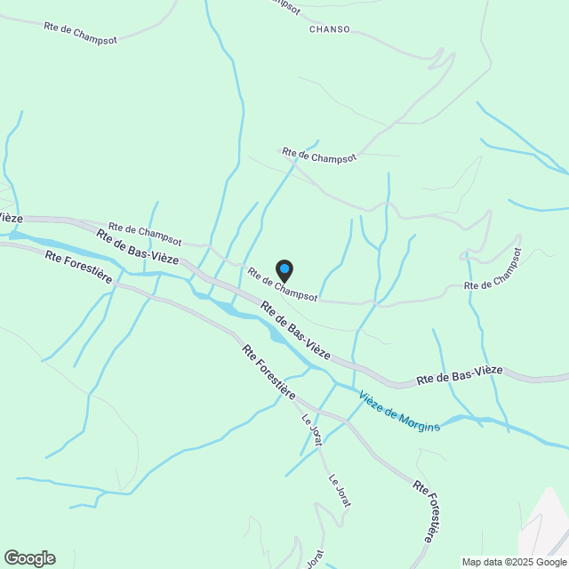 4.5-Zimmer Einfamilienhaus in Choëx - Karte