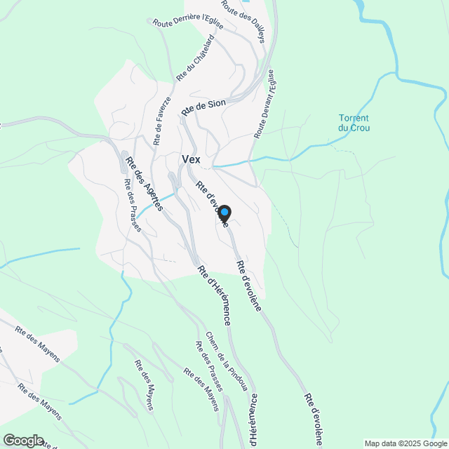 Moderne Linien mit sonnigem Balkon zum vollsten Leben in Vex - Karte