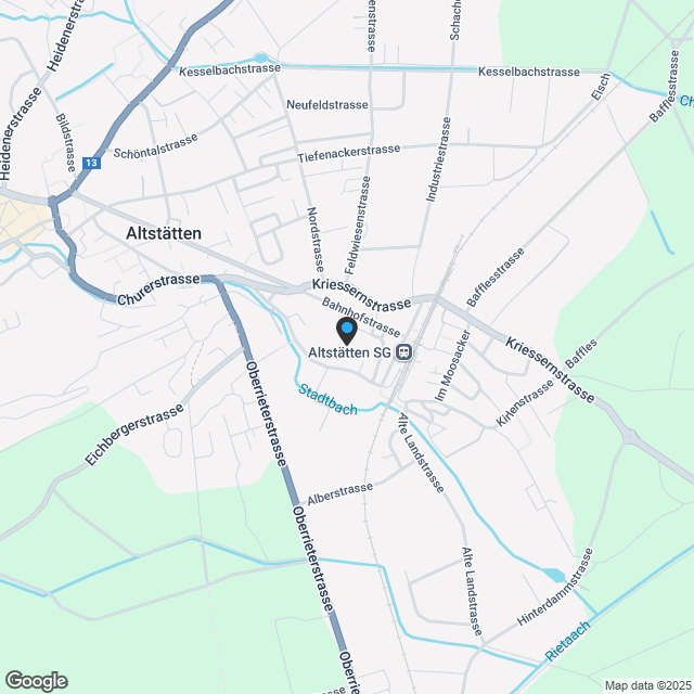 Neubauwohnung mit Bergsicht - Karte