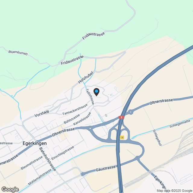 Weitblick Egerkingen - Der Baustart ist bereits erfolgt! - Karte