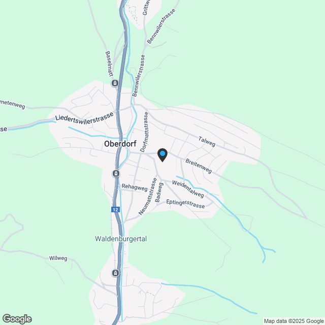 Neuwertige Gartenwohnung an ruhiger und familienfreundlicher Lage - Karte