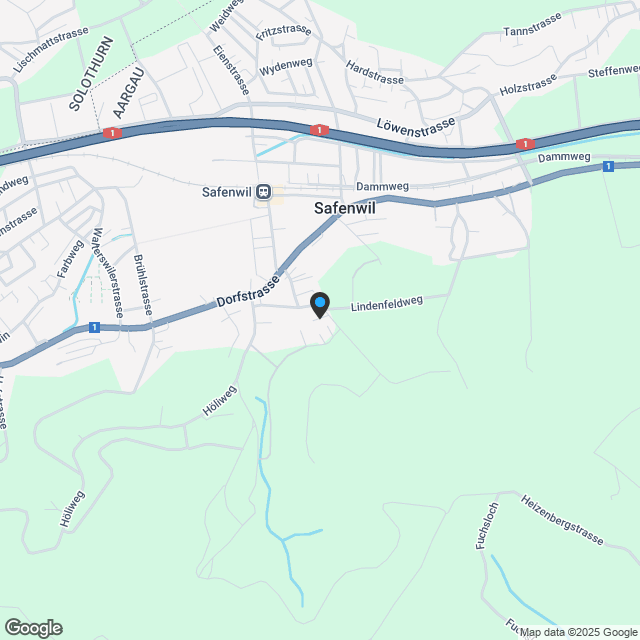 Eigentumswohnungen an ländlicher Lage, Nähe ÖV - Karte