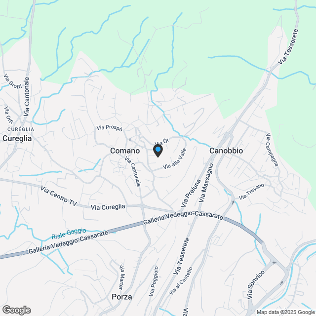 4,5 Lokale mit privatem Garten | Residenz Sorgente, Comano - Karte