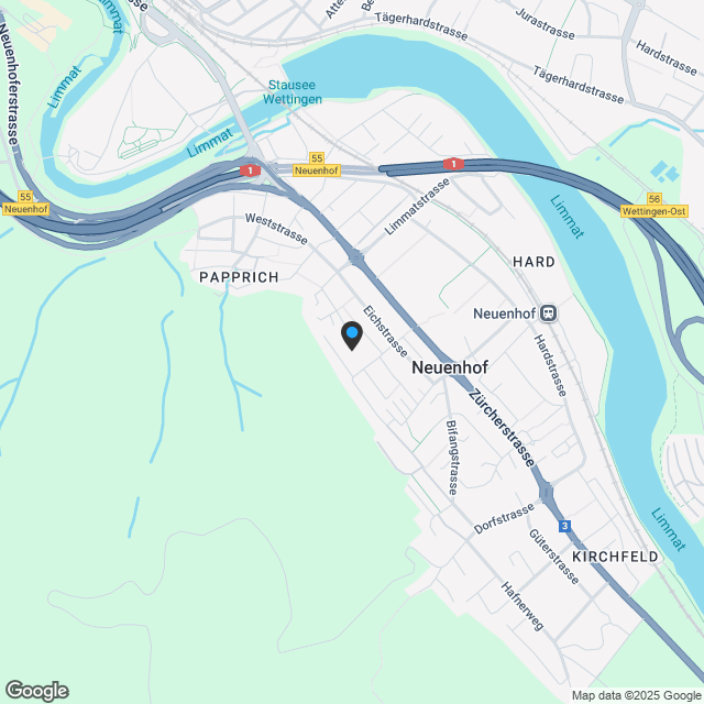 Im Eich" Neuenhof - Ruhig und zentral wohnen - Karte