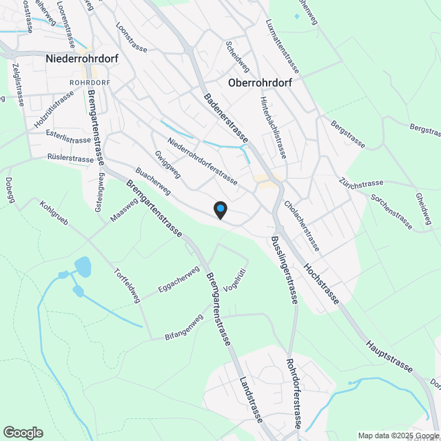 "Bänkliwiese" Oberrohrdorf - Wohnen im Dorfkern - Karte