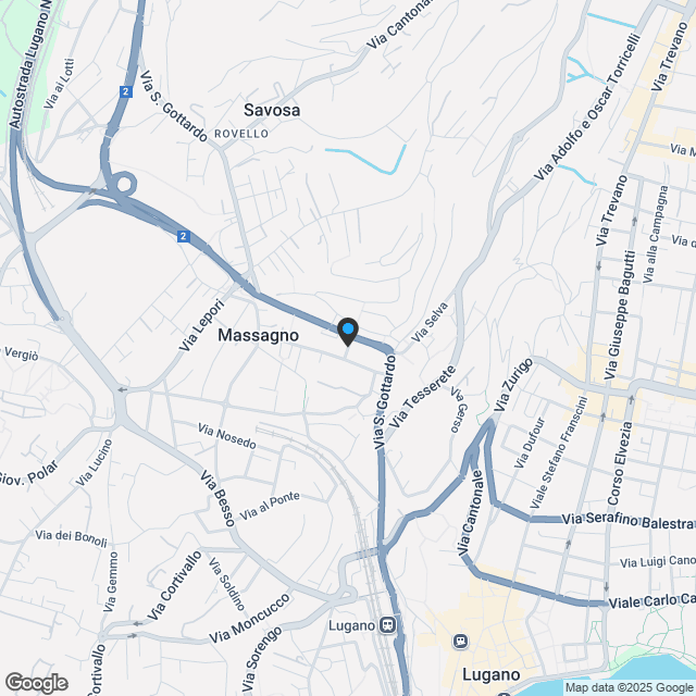 3,5 Lokale in Bau in Massagno - Karte