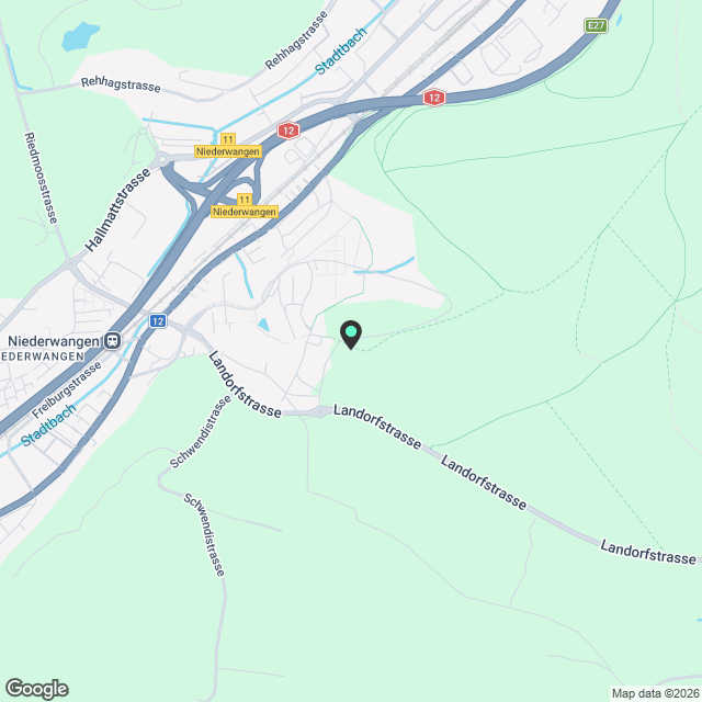 Erstvermietung 5.5-Zimmer-Wohnung in Niederwangen - Karte