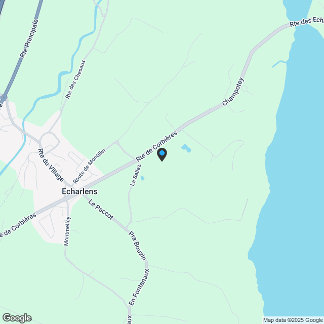 4.5-Zimmer-Wohnungen in Prâ d'Echarlens - Ab CHF 740'000 - Karte