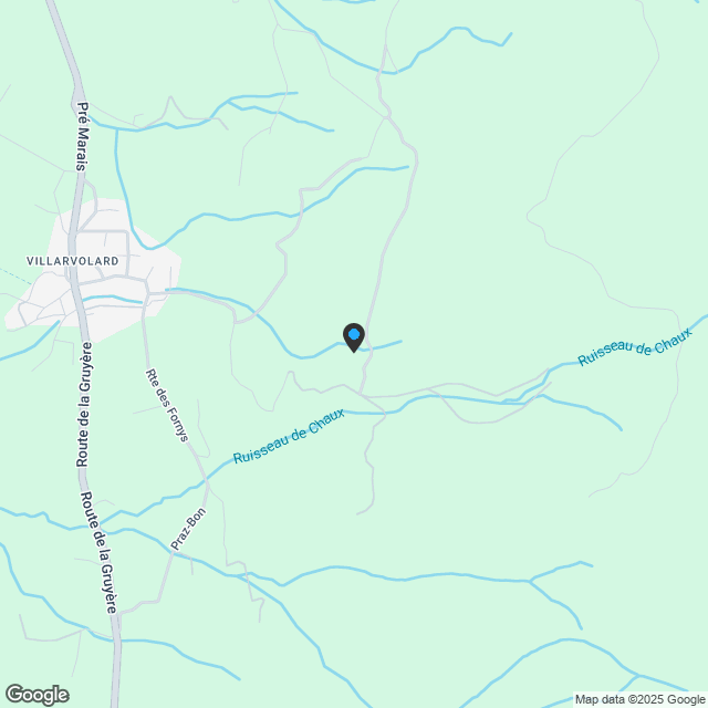 Neue Villen im Herzen der Gruyère (Corbières) - Karte