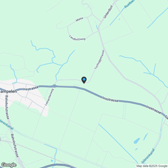 3.5-Zimmerwohnung in Gampelen - Karte