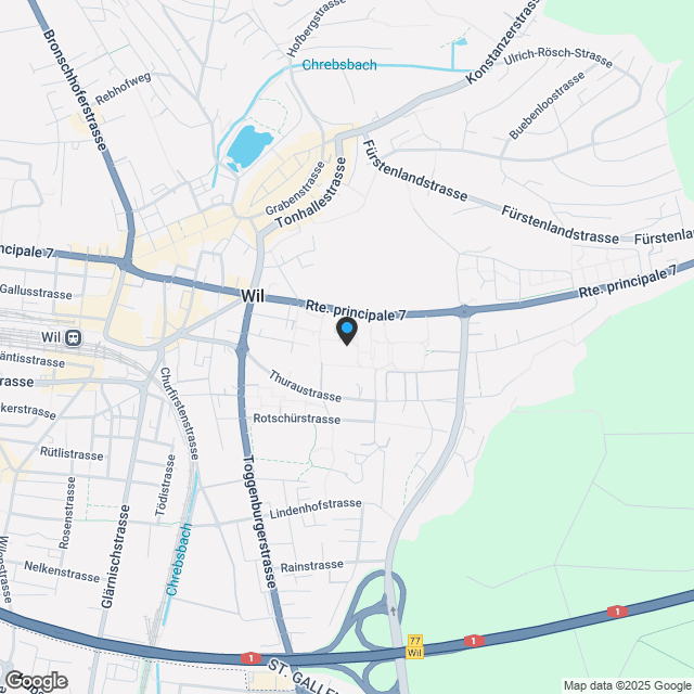 Südhang. Sonnenterrasse. Seelenruhe - Exklusiv wohnen in Wil SG - Karte