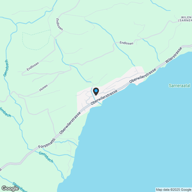 Grosszügiges Holzhaus an atemberaubender Lage am Sarnersee - Karte