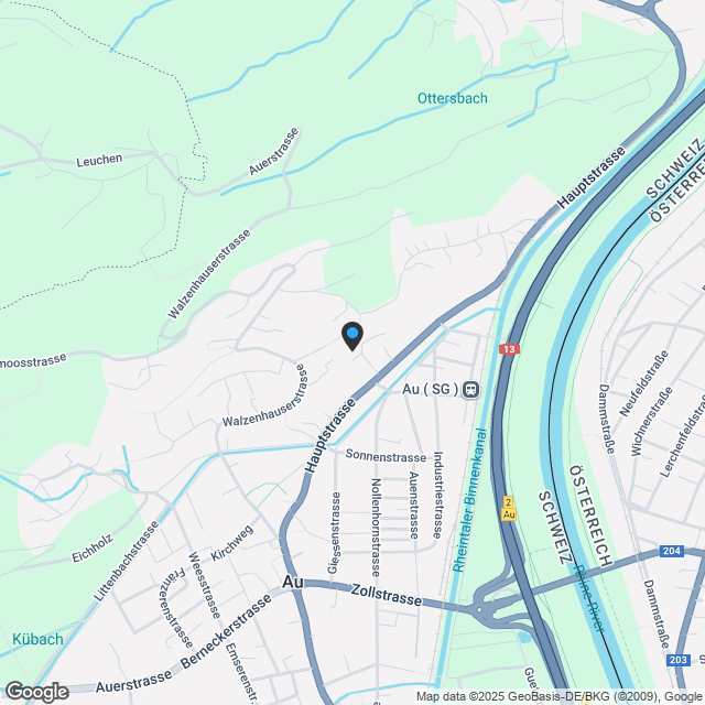 Neubau "Bartlishalde" - Reiheneckhaus - Karte