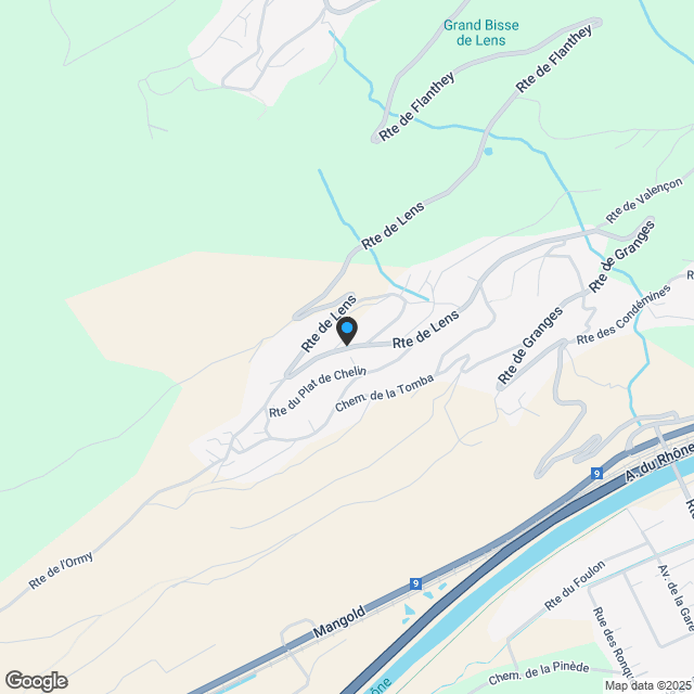 Prächtige 3.5-Zimmer-Wohnung im Erdgeschoss mit Panoramablick - Karte