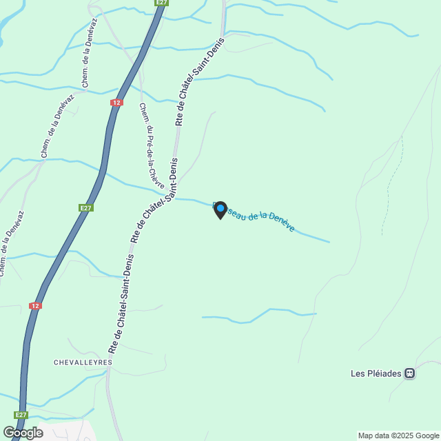 Neue Wohnung von 3,5 Zimmern mit Terrasse und Garten - Karte