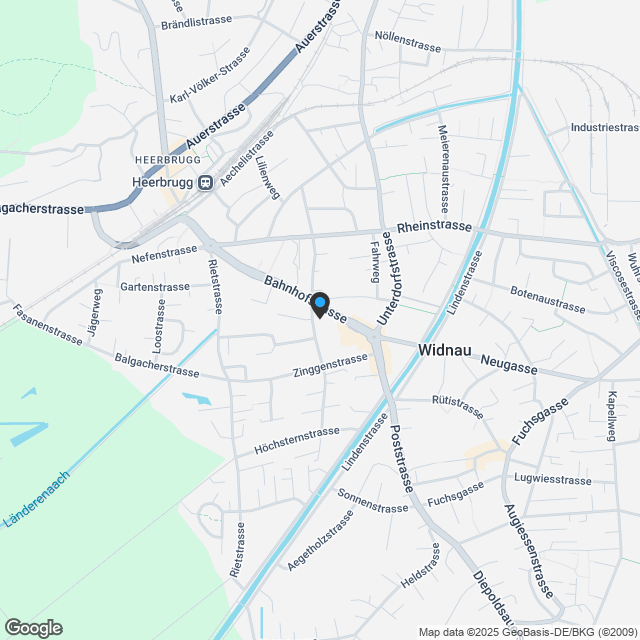 Ihr neues Zuhause mit Solarstrom - mitte-widnau.ch - Karte