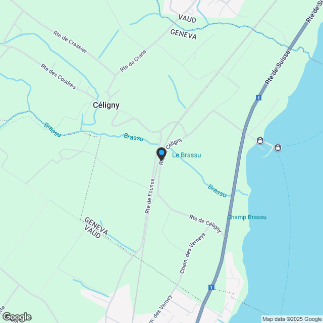 Die Gärten von Céligny N°15 - Los 3.1 - Karte