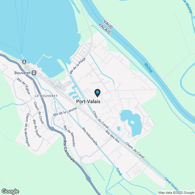 Prächtige 3,5-Zimmer-Wohnung von 112m2 in Bouveret - Karte