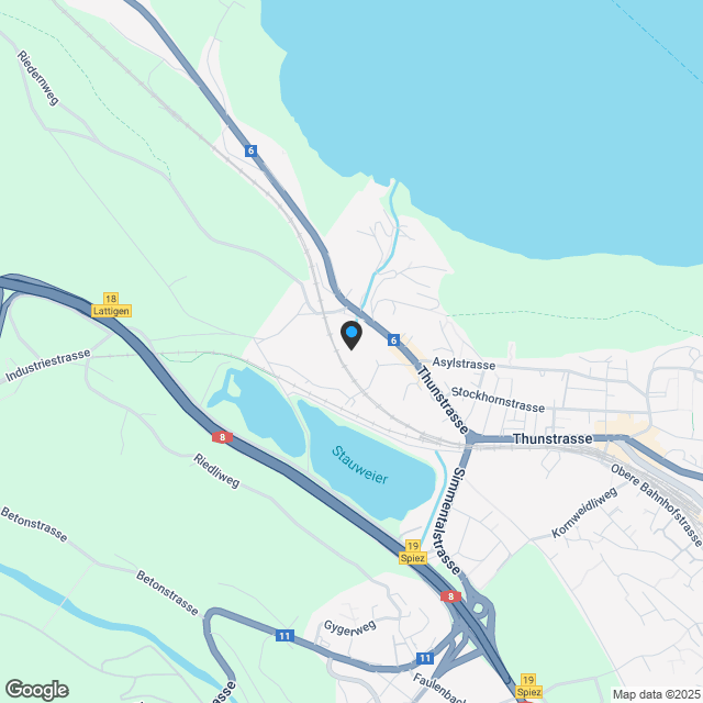 Neuwertige 4½-Zimmerwohnung mit Extra-Komfort in moderner Überbauung - Karte