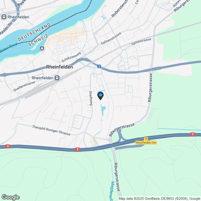 Schöner Wohnen in Rheinfelden-Nollingen - Karte