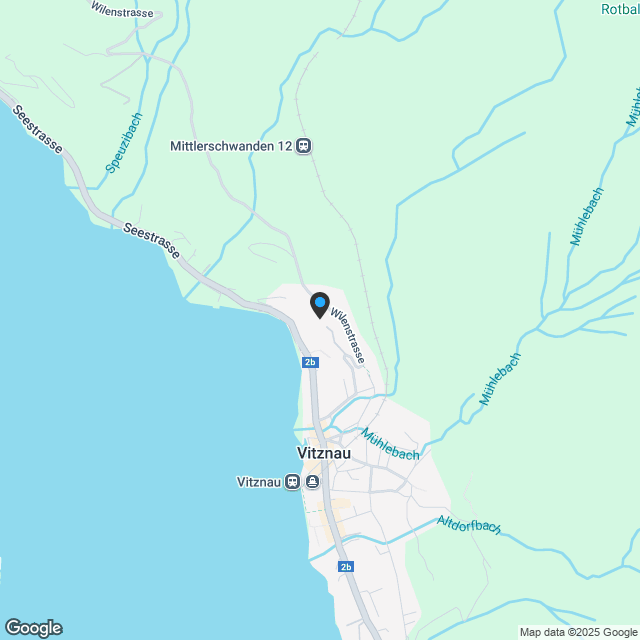 Exklusive 5.5-Zimmer-Attikawohnung in Vitznau – Wohnen mit Seeblick - Karte