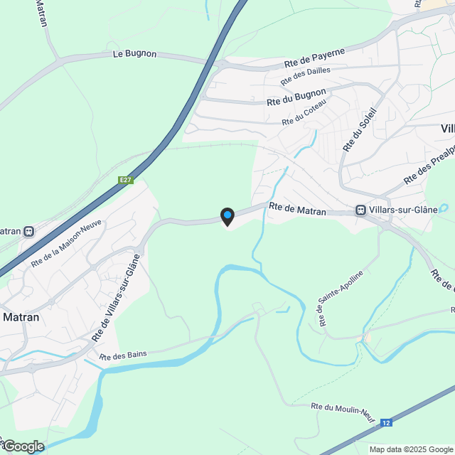 Schönes 3.5-Zimmer-Apartment in Villars-sur-Glâne in neuer Wohnanlage - Karte