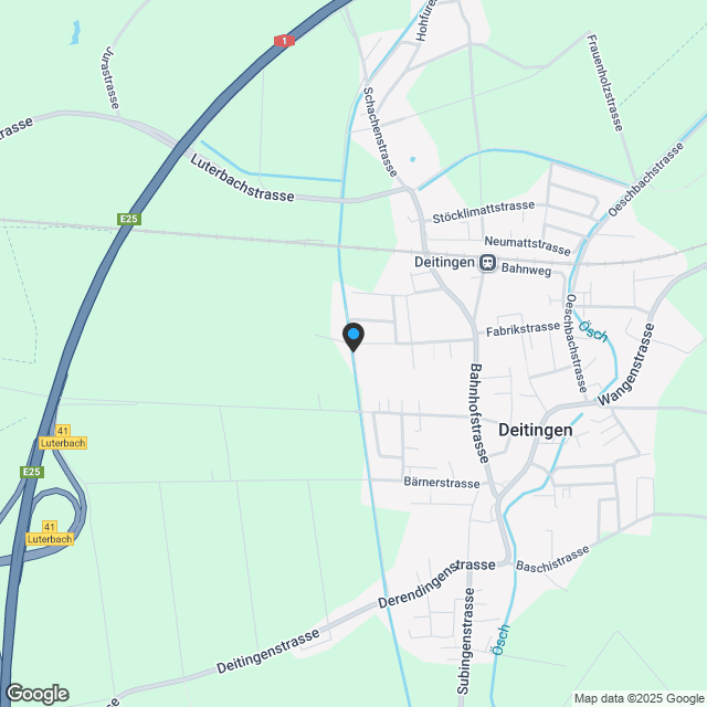 Freistehendes 5.5 Zimmer Einfamilienhaus - Karte