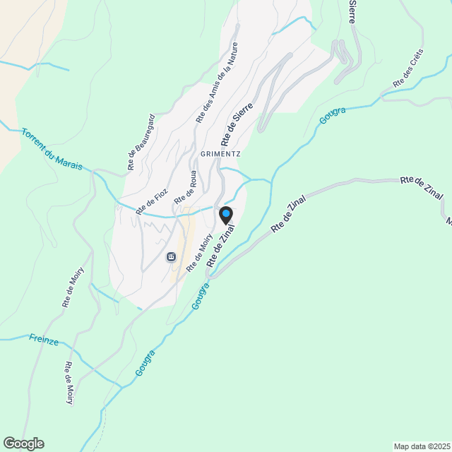 Grimentz Serenity Lodges - 19 Studios de rendement - Karte