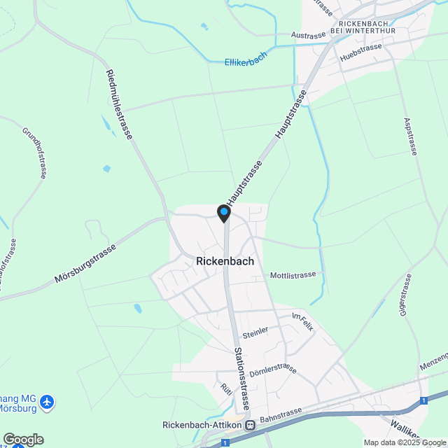 4 ½ Zi-Wohnungen Hofwisen, Rickenbach Sulz - Karte