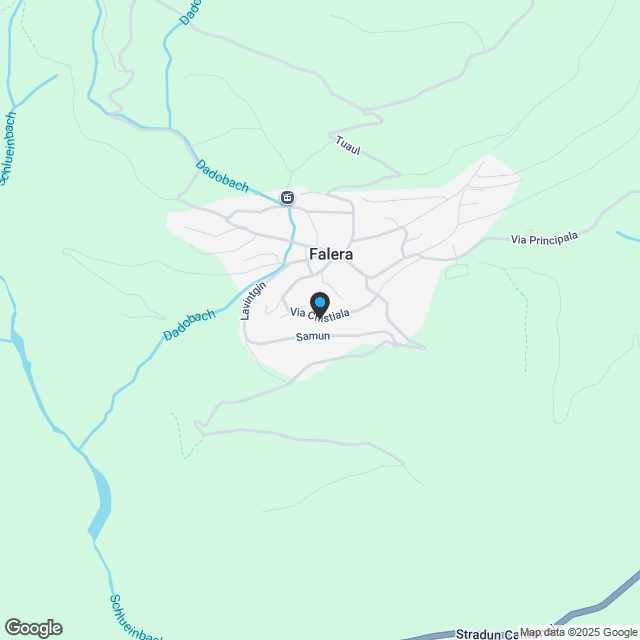 Neubau: Erst- oder Zweitwohnsitz in Falera - Karte