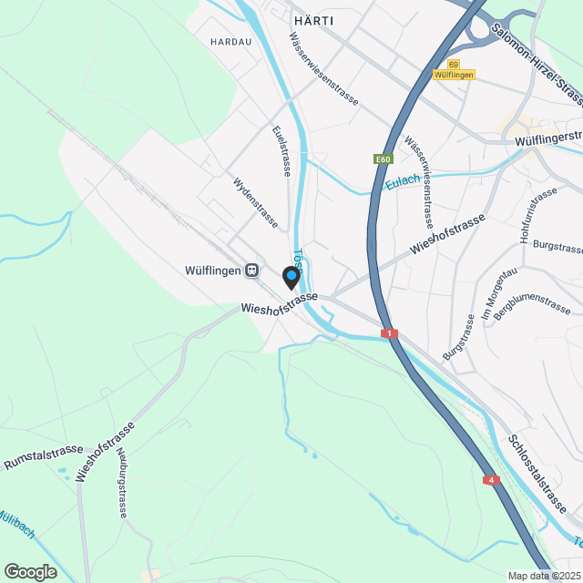 Modernes 7.5-Zimmer-Haus in Winterthur - Verkauf - Karte