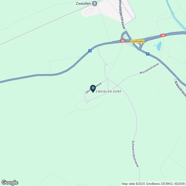 Grosszügige 4.5-Zimmer-Wohnung mit Balkon in Zweidlen - Karte