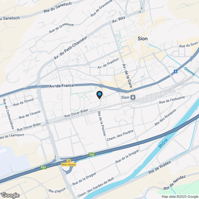 1. Etage - Ausrichtung WEST - Karte