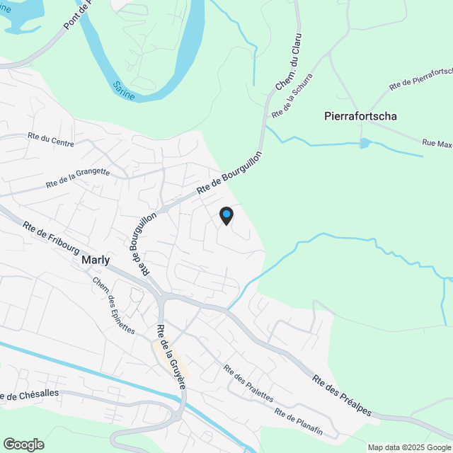 Zu Verkaufen auf Plänen – 5 Apartments mit hohem Standard in den Höhen von Marly (Fribourg) - Karte