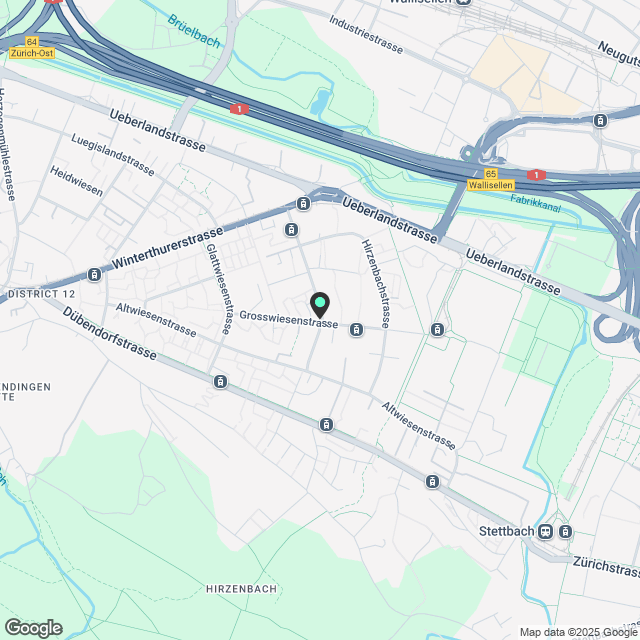 Ankündigung 5.5-Zimmer-Mietwohnung in Zürich - Karte