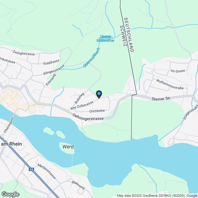 Wohnen mit Weitblick - moderne Doppelhäuser in Stein am Rhein - Karte